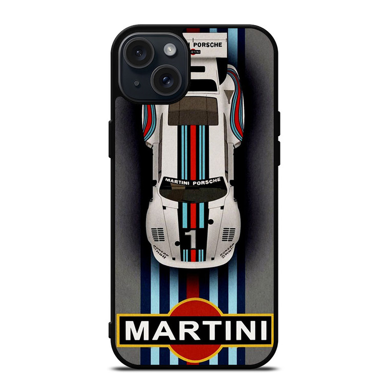 MARTINI PORSCHE 911 CAR iPhone 15 Plus Case Cover