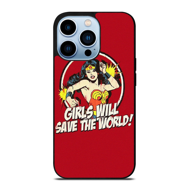WONDER WOMAN CARTOON BADGE iPhone 13 Pro Max Case Cover WONDER WOMAN CARTOON BADGE iPhone 13 Pro Max Case Cover