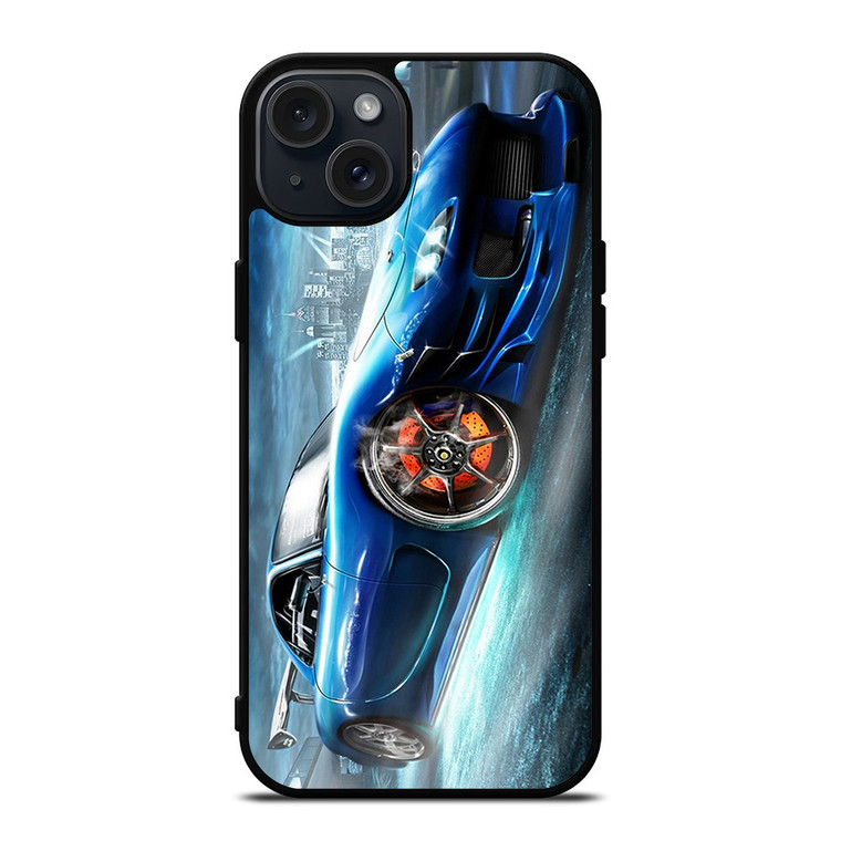 MAZDA RX 7 BLUE iPhone 15 Plus Case Cover