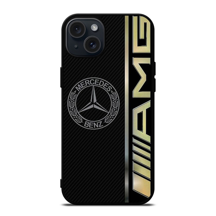 MERCEDES BENZ AMG CARBON CHROME iPhone 15 Plus Case Cover MERCEDES BENZ AMG CARBON CHROME iPhone 15 Plus Case Cover