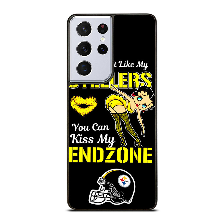 PITTSBURGH STEELERS FOOTBALL BETTY BOOP  Samsung Galaxy S21 Ultra Case Cover