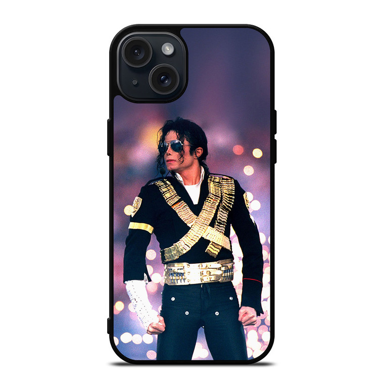 MICHAEL JACKSON KING OF POP CONCERT iPhone 15 Plus Case Cover