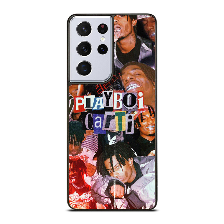 PLAYBOI CARTI RAPPER COLLAGE  Samsung Galaxy S21 Ultra Case Cover