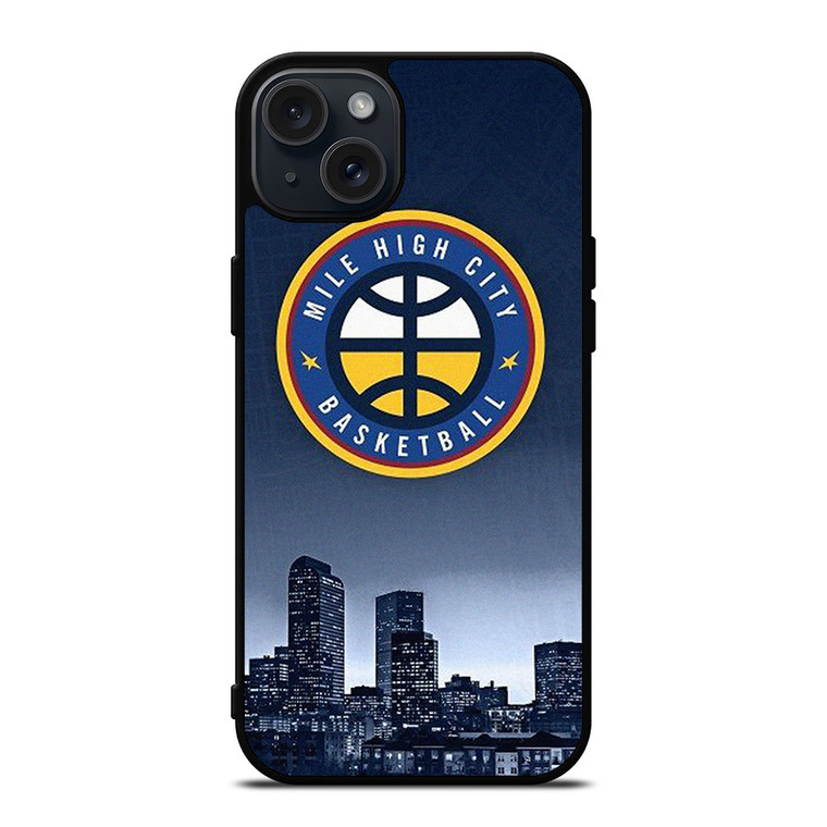 MILE HIGH CITY BASKETBALL iPhone 15 Plus Case Cover