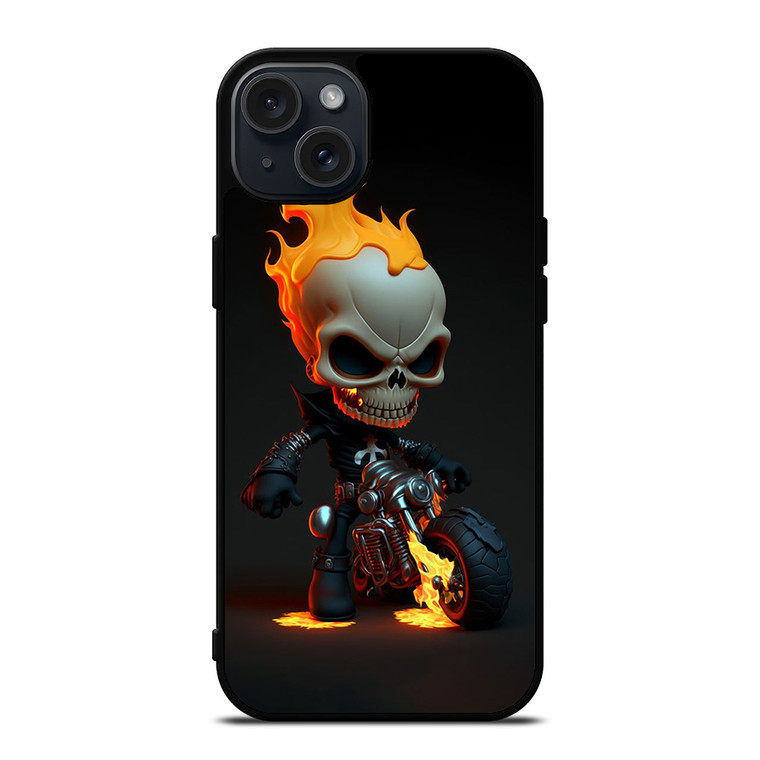 MINI GHOST RIDER KAWAII MARVEL iPhone 15 Plus Case Cover
