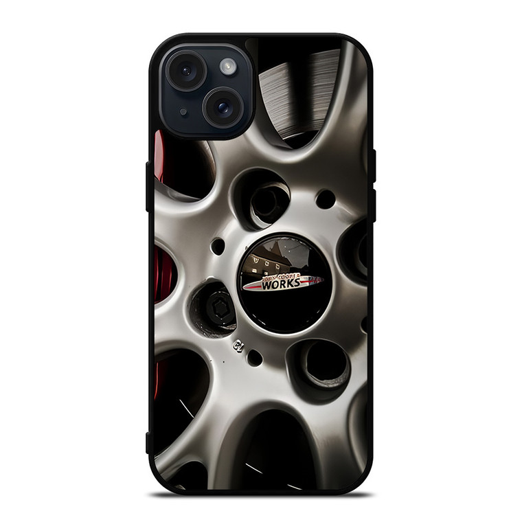 MINI JOHN COOPER WORKS WHEEL iPhone 15 Plus Case Cover MINI JOHN COOPER WORKS WHEEL iPhone 15 Plus Case Cover