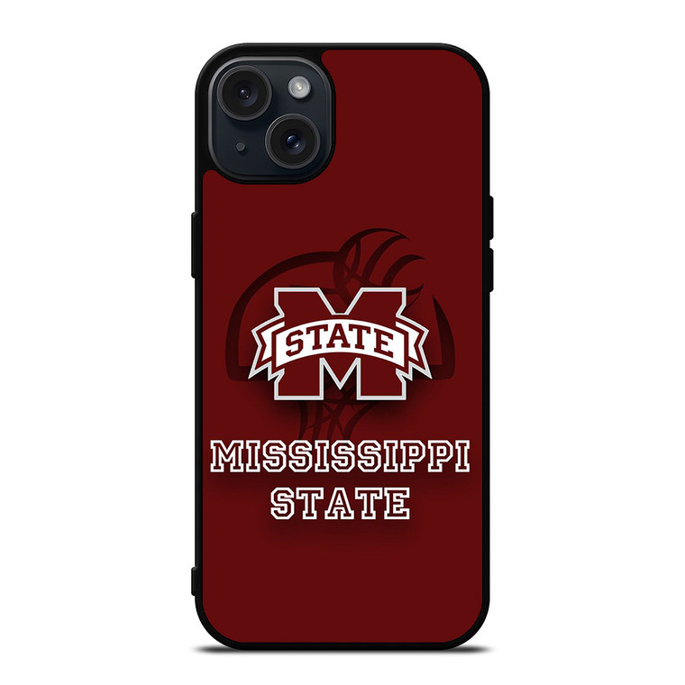 MISSISSPPI STATE BASKETBALL iPhone 15 Plus Case Cover