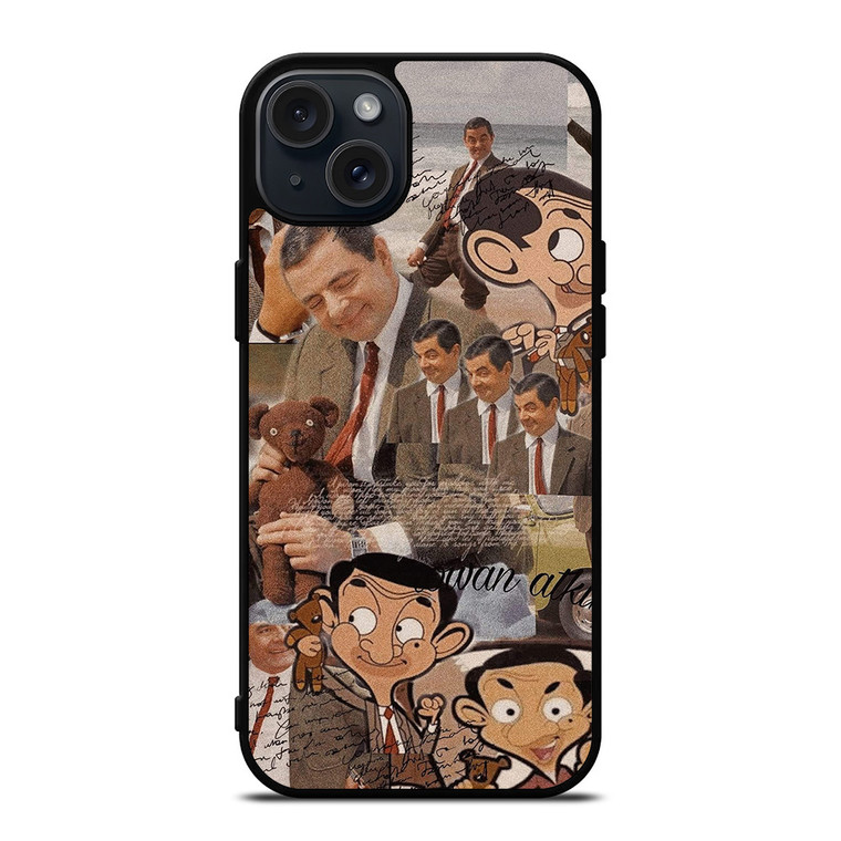 MR BEAN COLLAGE iPhone 15 Plus Case Cover MR BEAN COLLAGE iPhone 15 Plus Case Cover