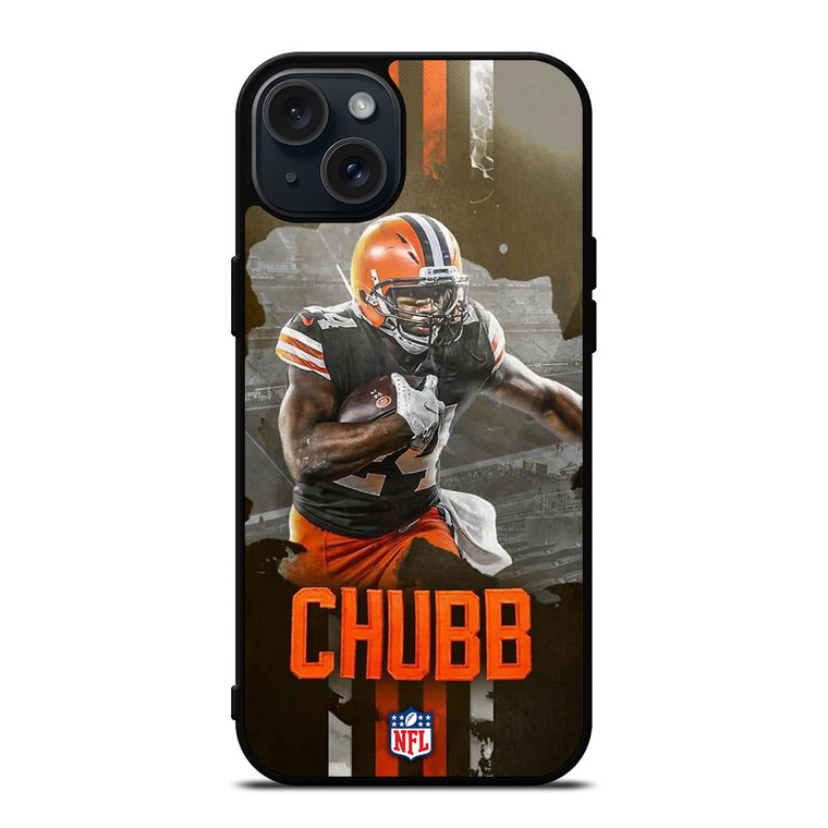 NICK CHUBB CLEVELAND BROWNS NFL 2 iPhone 15 Plus Case Cover NICK CHUBB CLEVELAND BROWNS NFL 2 iPhone 15 Plus Case Cover