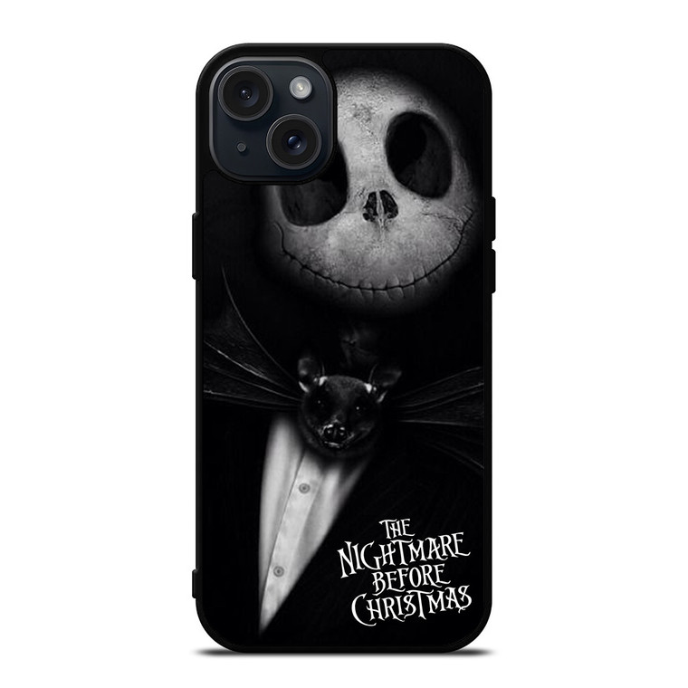 NIGHTMARE BEFORE CHRISTMAS JACK SKELLINGTON SCARY iPhone 15 Plus Case Cover NIGHTMARE BEFORE CHRISTMAS JACK SKELLINGTON SCARY iPhone 15 Plus Case Cover