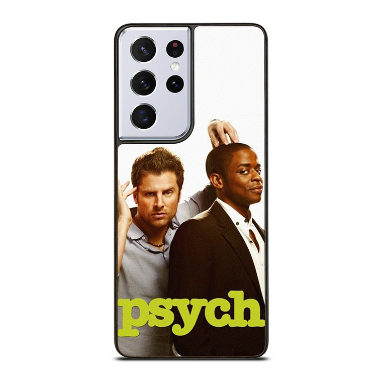 PSYCH SHAWN SPENCER AND GUS  Samsung Galaxy S21 Ultra Case Cover