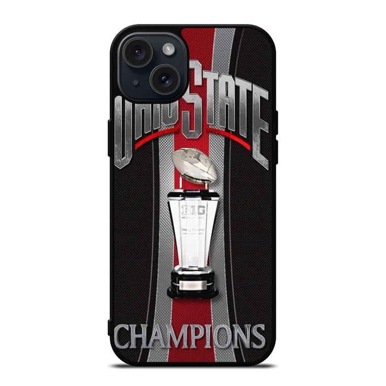 OHIO STATE BUCKEYES FOOTBALL CHAMPIONS iPhone 15 Plus Case Cover