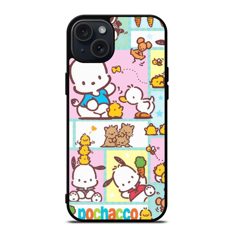 POCHACCO CUTE CARTOON COLLAGE iPhone 15 Plus Case Cover