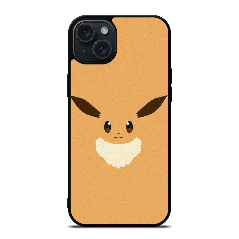POKEMON EEVEE MINIMALIST iPhone 15 Plus Case Cover POKEMON EEVEE MINIMALIST iPhone 15 Plus Case Cover