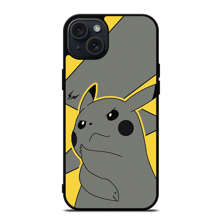 POKEMON PIKACHU VECTOR ART iPhone 15 Plus Case Cover
