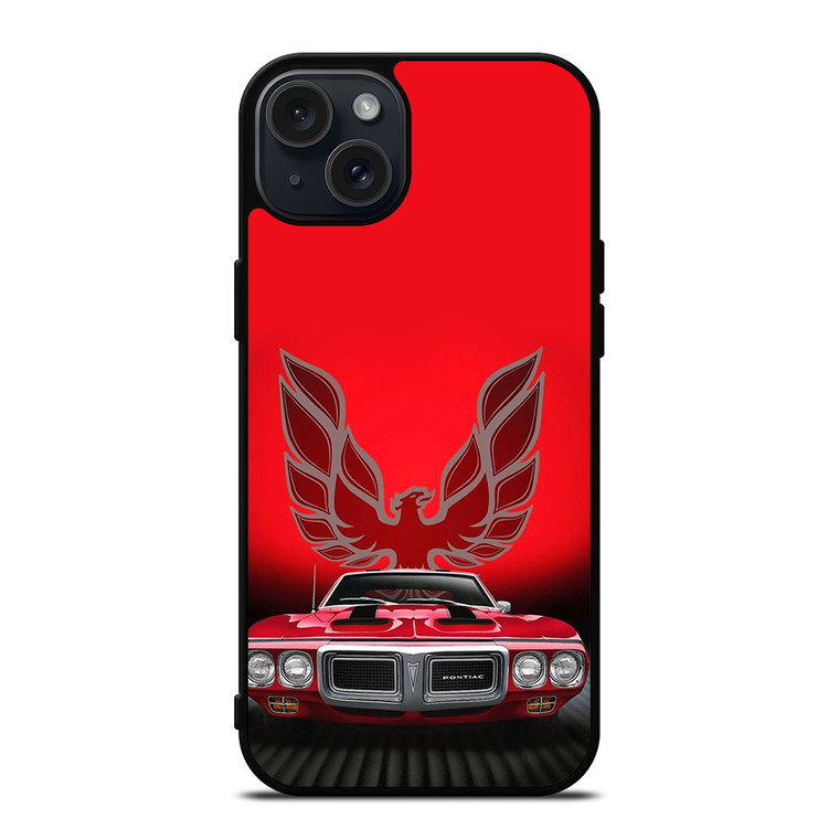 PONTIAC CAR LOGO RED iPhone 15 Plus Case Cover