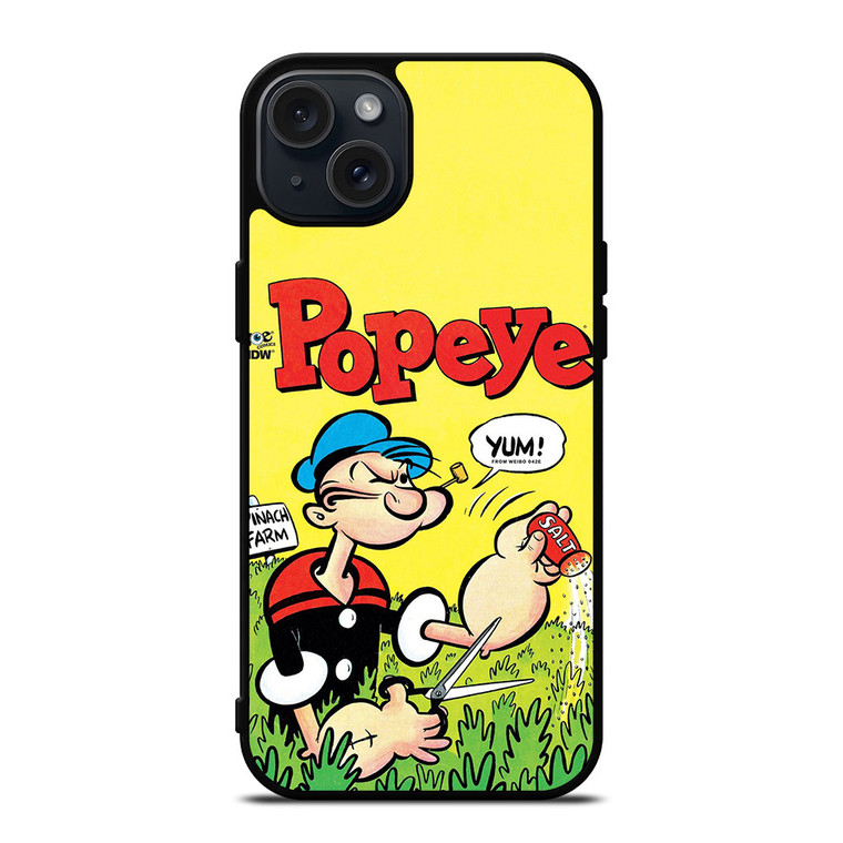 POPEYE CARTOON POSTER iPhone 15 Plus Case Cover POPEYE CARTOON POSTER iPhone 15 Plus Case Cover