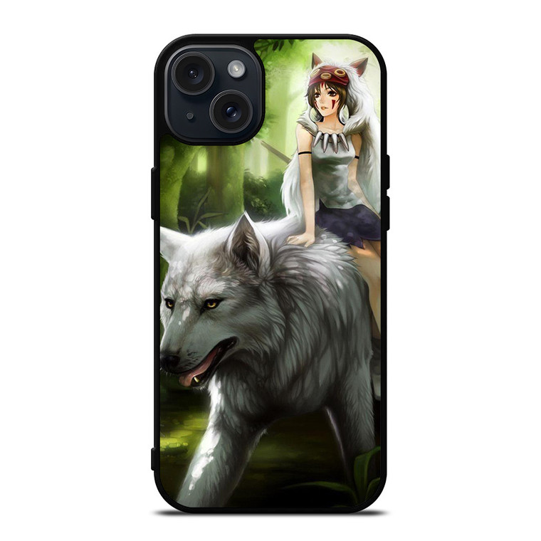 PRINCESS MONONOKE STUDIO GHIBLI ANIME iPhone 15 Plus Case Cover