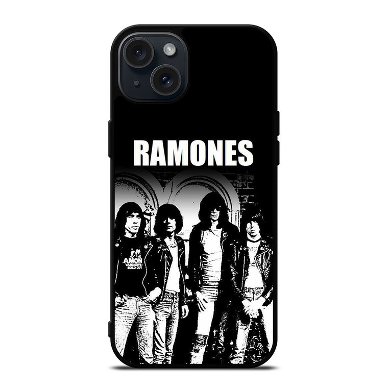 RAMONES ROCK BAND MEMBER iPhone 15 Plus Case Cover