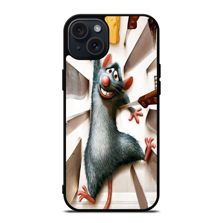 RATATOUILLE MOUSE CARTOON FUNNY iPhone 15 Plus Case Cover