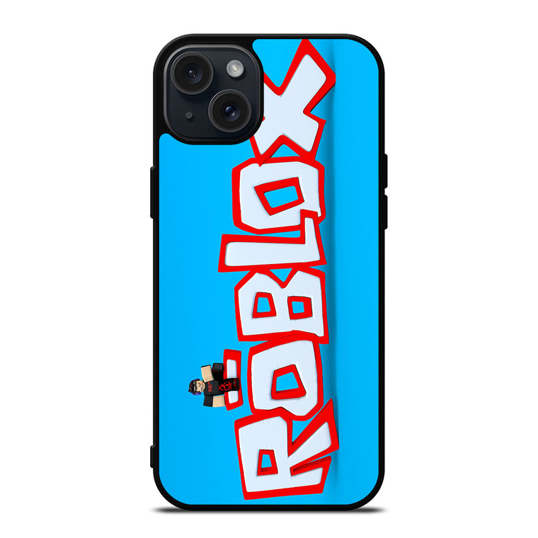 ROBLOX BLUE SIGN iPhone 15 Plus Case Cover