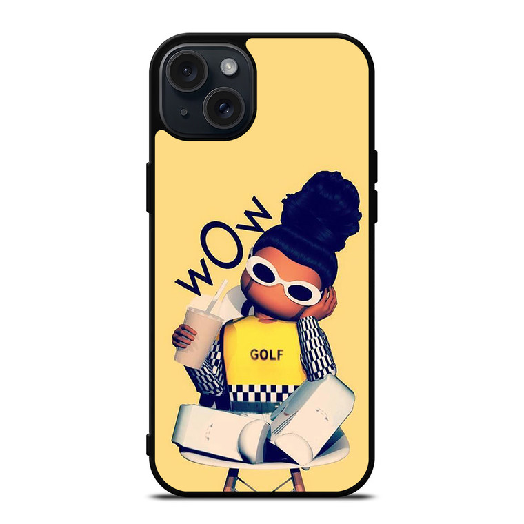 ROBLOX GIRL GOLF WANG iPhone 15 Plus Case Cover