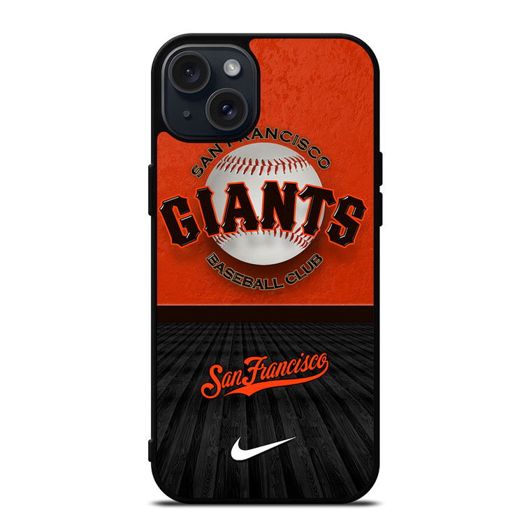 SAN FRANCISCO GIANTS BASEBALL CLUB NIKE iPhone 15 Plus Case Cover SAN FRANCISCO GIANTS BASEBALL CLUB NIKE iPhone 15 Plus Case Cover