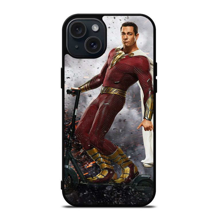 SHAZAM 2 FURY OF THE GODS iPhone 15 Plus Case Cover SHAZAM 2 FURY OF THE GODS iPhone 15 Plus Case Cover