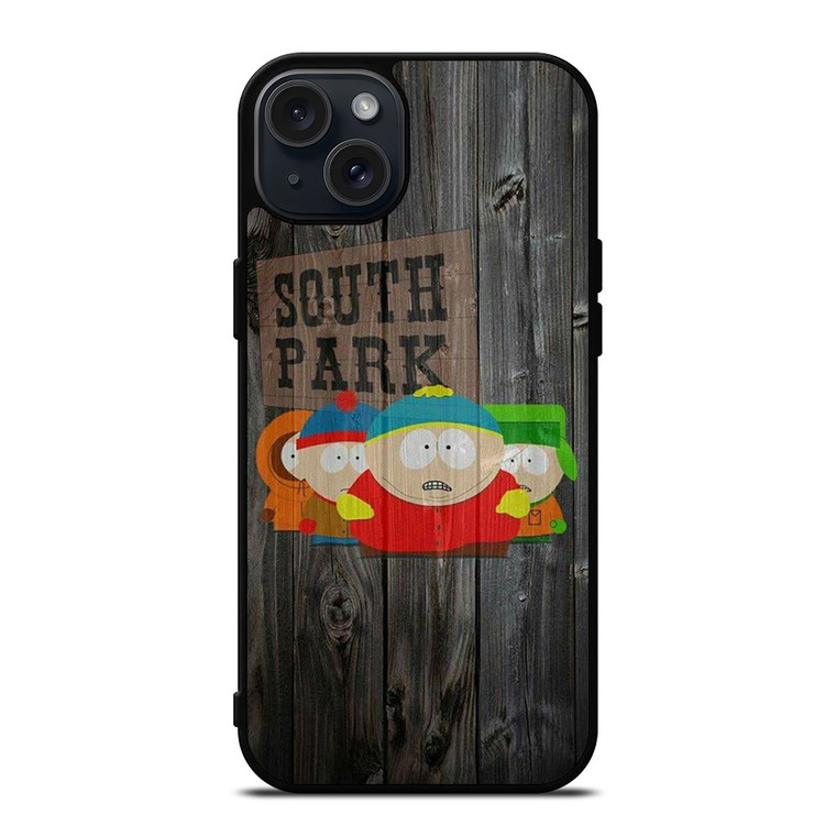 SOUTH PARK WOOD LOGO iPhone 15 Plus Case Cover