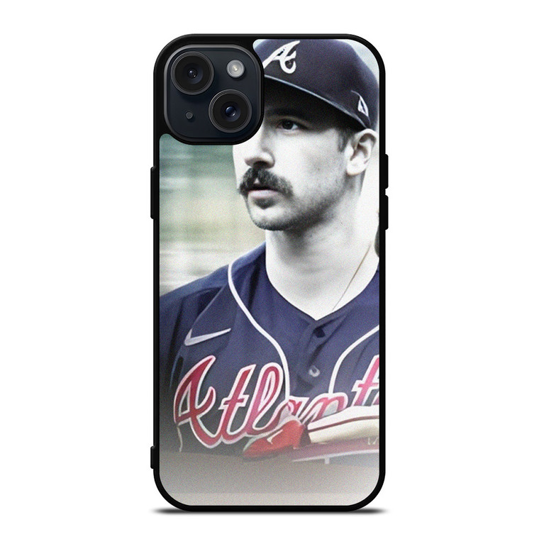SPENCEER STRIDER ATLANTA BRAVES BASEBALL 2 iPhone 15 Plus Case Cover SPENCEER STRIDER ATLANTA BRAVES BASEBALL 2 iPhone 15 Plus Case Cover