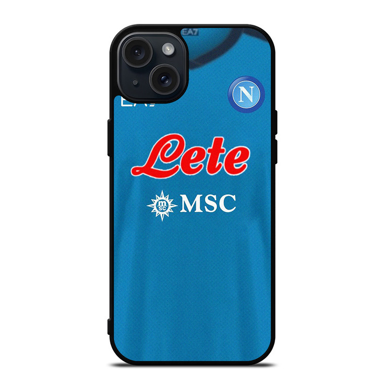 SSC NAPOLI 2023 KIT iPhone 15 Plus Case Cover SSC NAPOLI 2023 KIT iPhone 15 Plus Case Cover