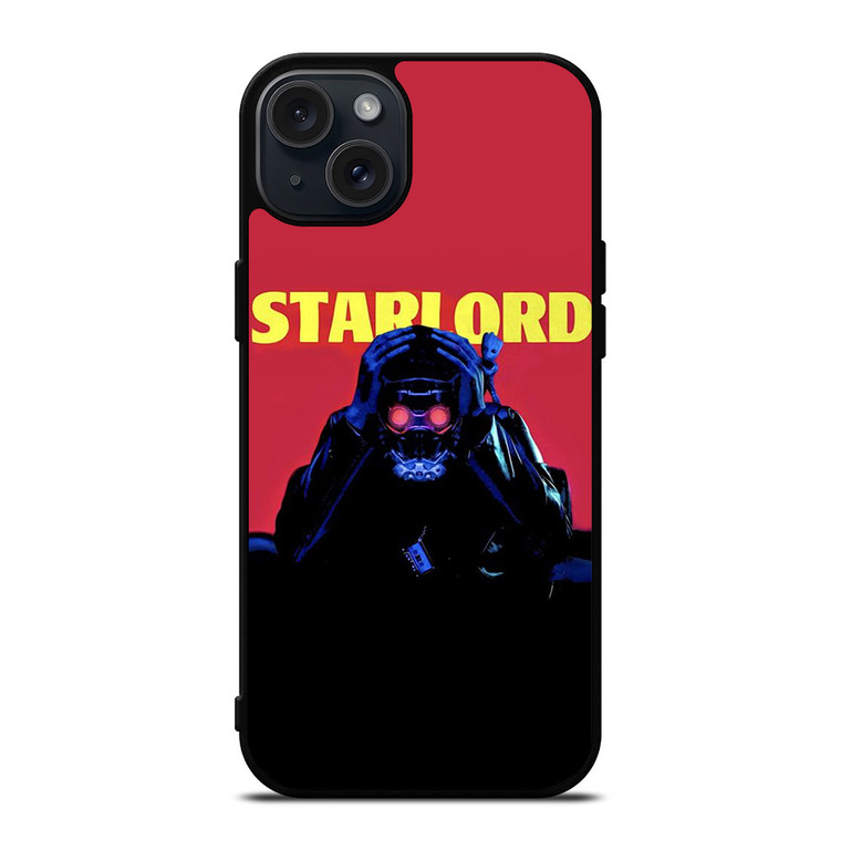 STAR LORD THE WEEKND PARODY iPhone 15 Plus Case Cover STAR LORD THE WEEKND PARODY iPhone 15 Plus Case Cover