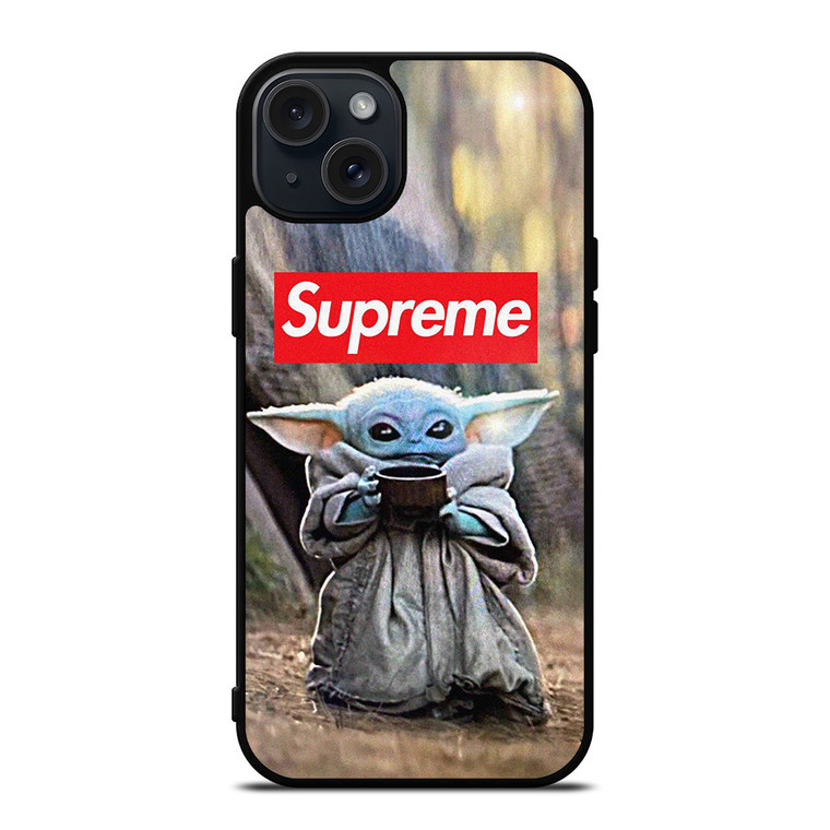 SUPREME YODA STAR WARS iPhone 15 Plus Case Cover SUPREME YODA STAR WARS iPhone 15 Plus Case Cover