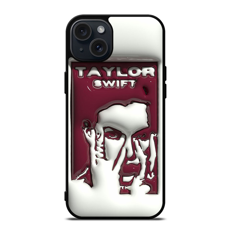 TAYLOR SWIFT 3D ART STYLE iPhone 15 Plus Case Cover TAYLOR SWIFT 3D ART STYLE iPhone 15 Plus Case Cover