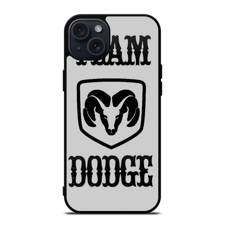 TEAM DODGE CAR LOGO iPhone 15 Plus Case Cover