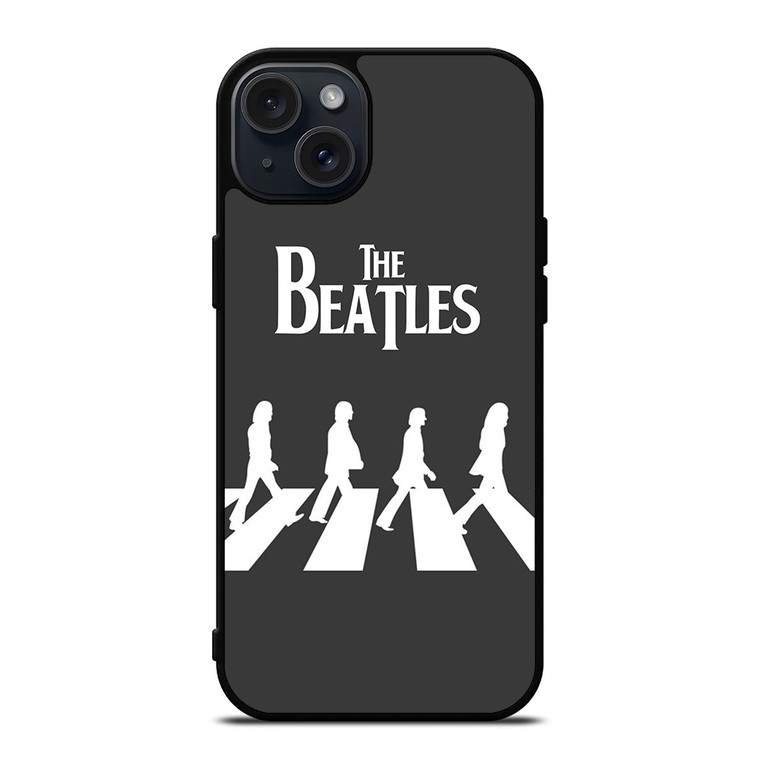 THE BEATLES ABBEY ROAD SILHOUETTE iPhone 15 Plus Case Cover