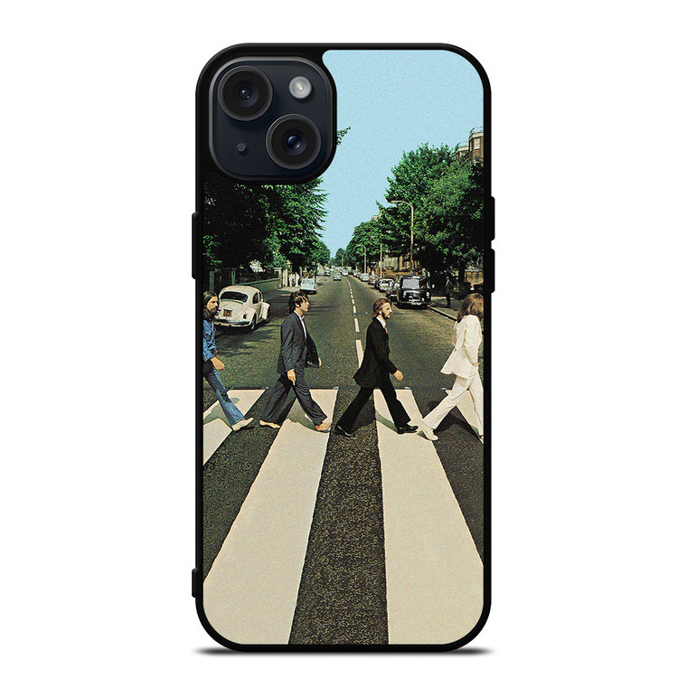 THE BEATLES BAND ABBEY ROAD iPhone 15 Plus Case Cover