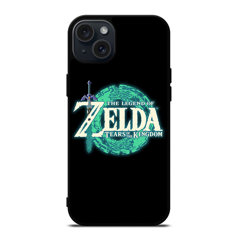 THE LEGEND OF ZELDA TEARS OF THE KINGDOM GAMES LOGO iPhone 15 Plus Case Cover