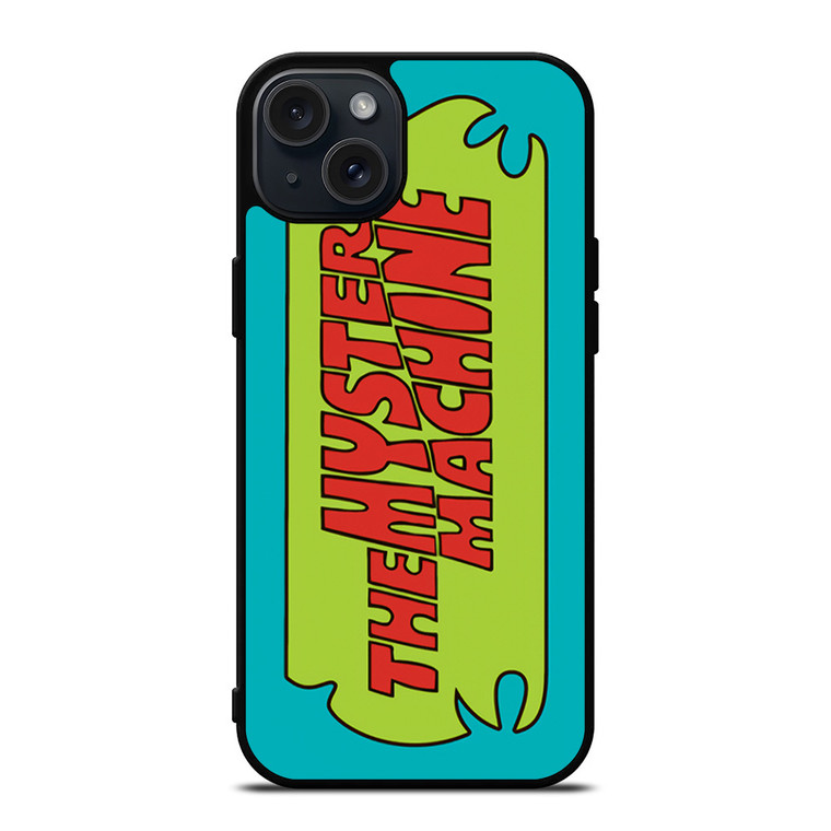 THE MYSTERY MACHINE SCOOBY DOO LOGO iPhone 15 Plus Case Cover THE MYSTERY MACHINE SCOOBY DOO LOGO iPhone 15 Plus Case Cover