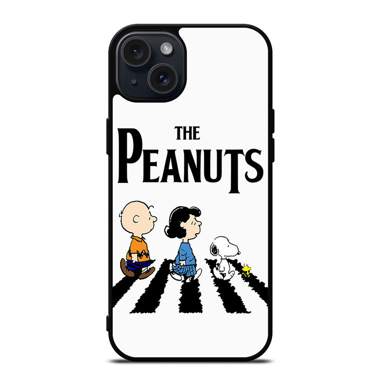 THE PEANUTS THE BEATLES ABBEY ROAD iPhone 15 Plus Case Cover THE PEANUTS THE BEATLES ABBEY ROAD iPhone 15 Plus Case Cover