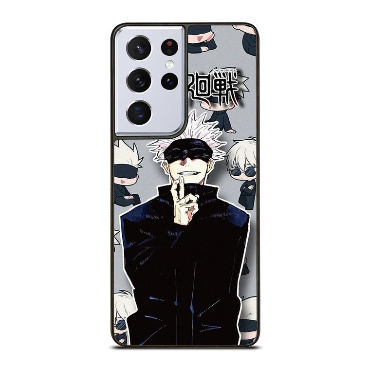 SATORU GOJO JUJUTSU KAISEN CUTE  Samsung Galaxy S21 Ultra Case Cover SATORU GOJO JUJUTSU KAISEN CUTE  Samsung Galaxy S21 Ultra Case Cover