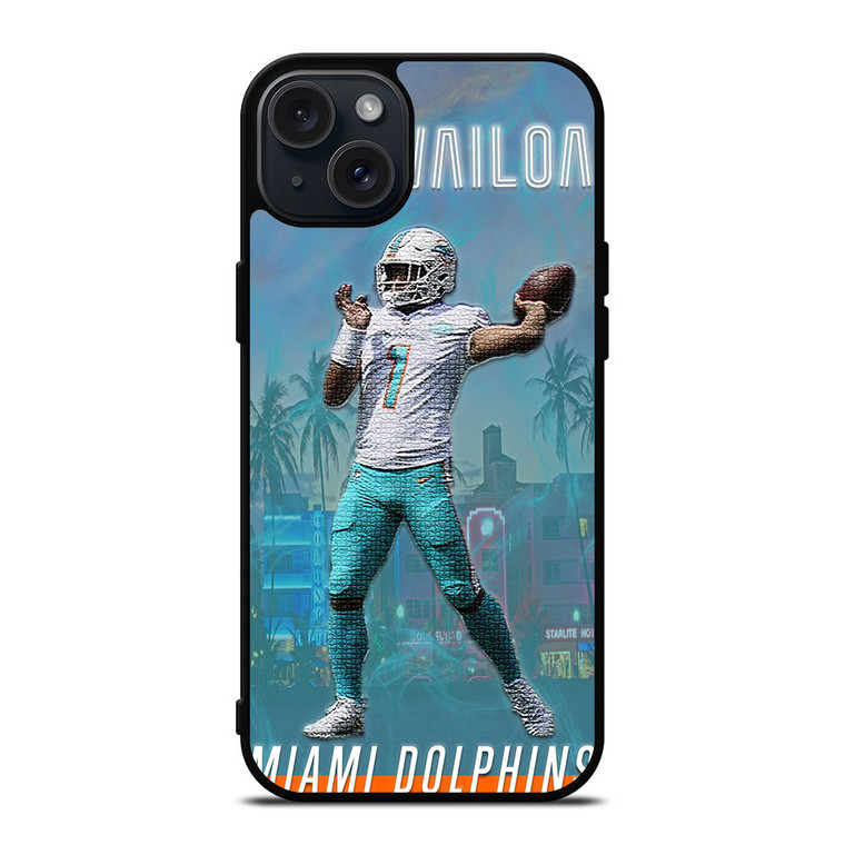 TUA TAGOVAILOA MIAMI DOLPHINS iPhone 15 Plus Case Cover