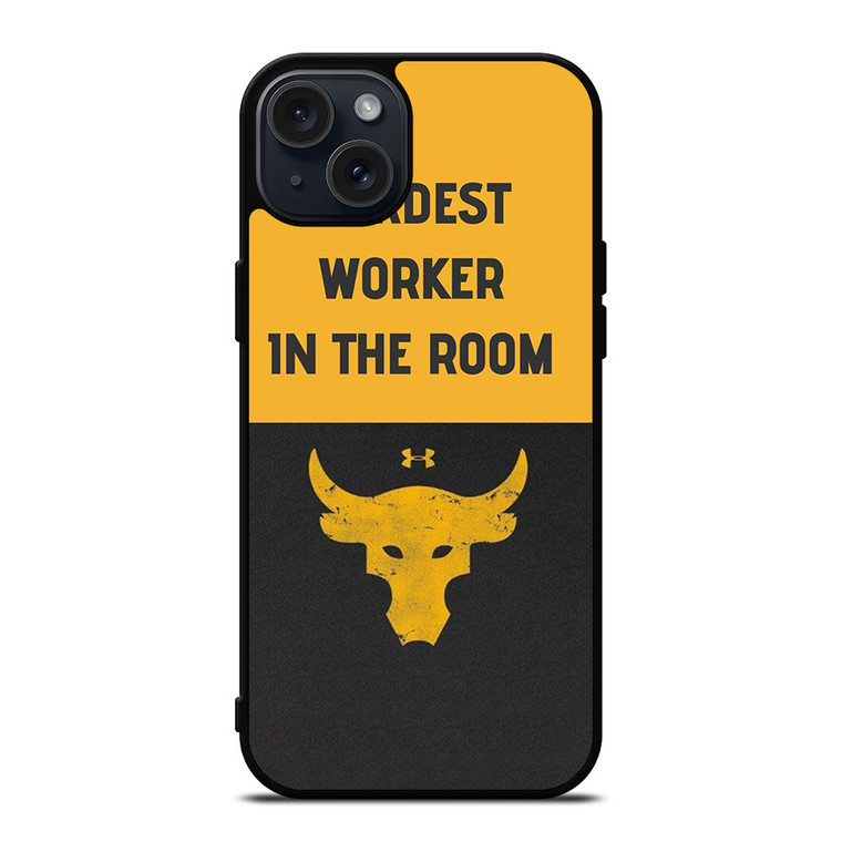 UNDER ARMOUR HARDEST WORKER iPhone 15 Plus Case Cover