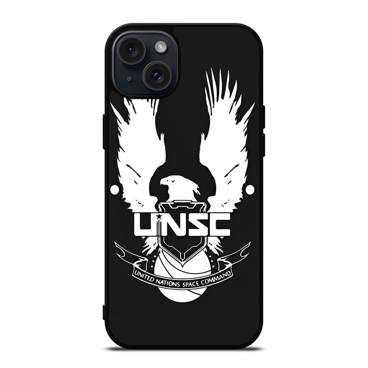 UNITED NATIONS SPACE COMMAND LOGO iPhone 15 Plus Case Cover
