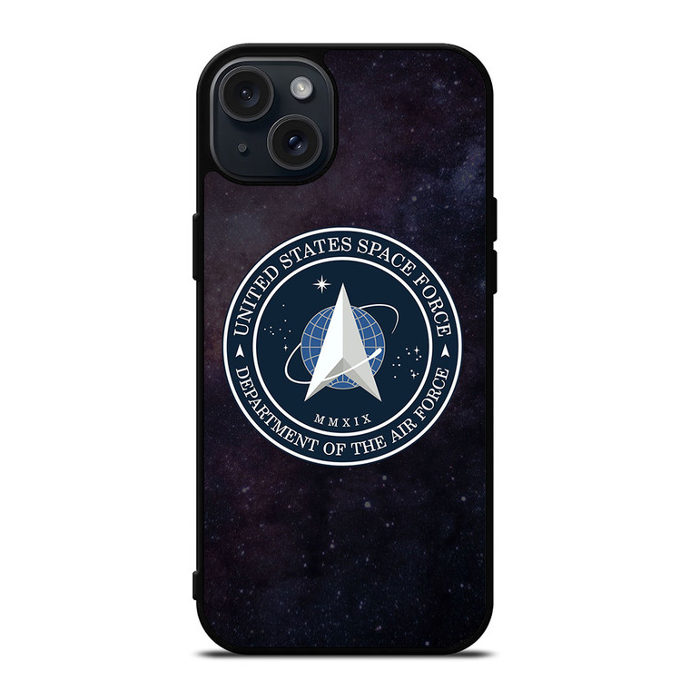 UNITED STATES SPACE FORCE BADGE iPhone 15 Plus Case Cover