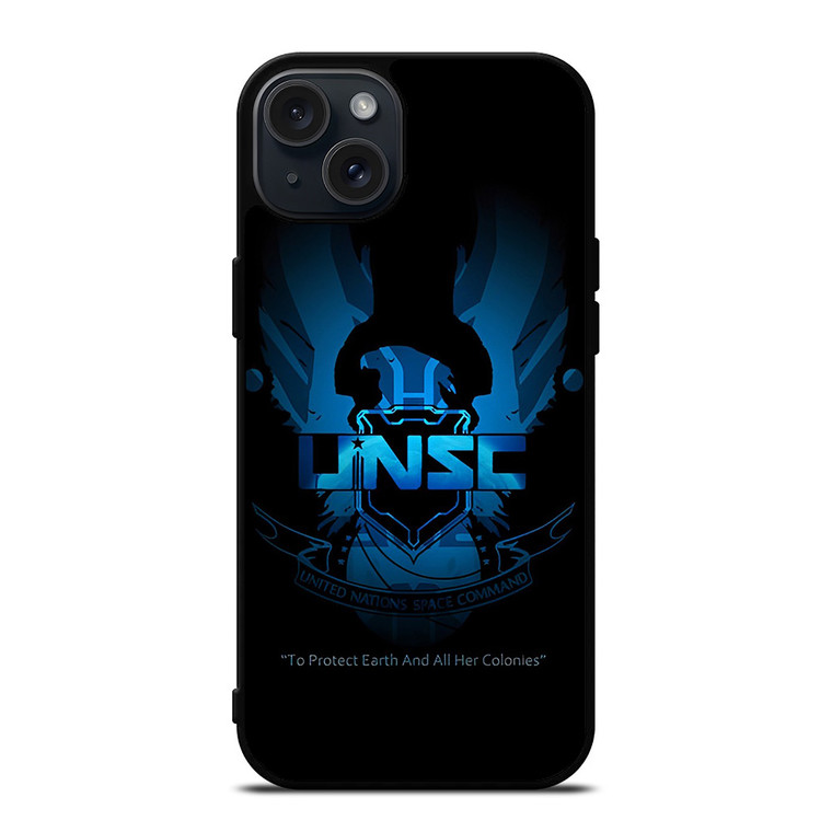 UNSC UNITED NATIONS SPACE COMMAND LOGO 2 iPhone 15 Plus Case Cover