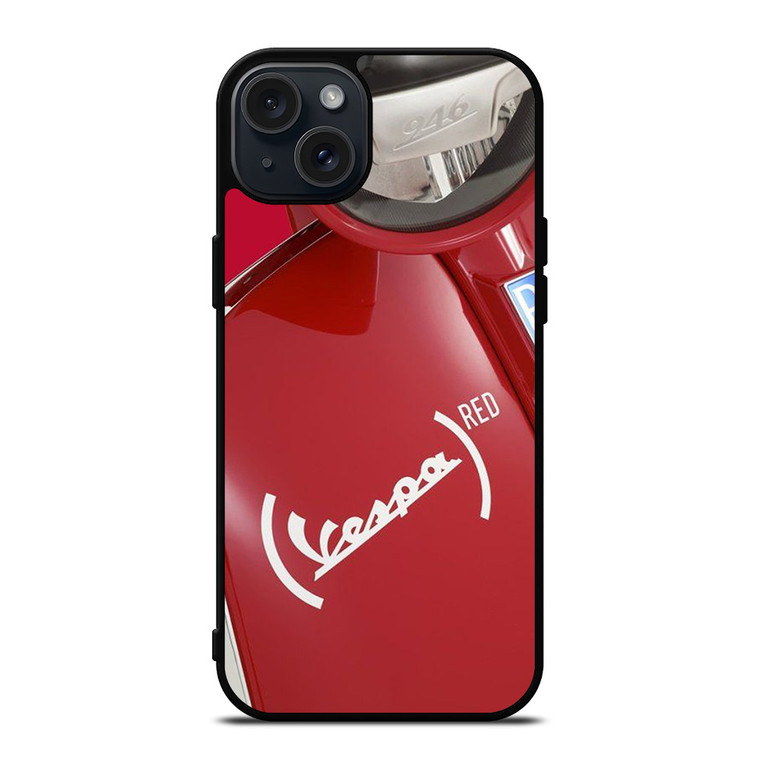 VESPA 946 RED iPhone 15 Plus Case Cover VESPA 946 RED iPhone 15 Plus Case Cover