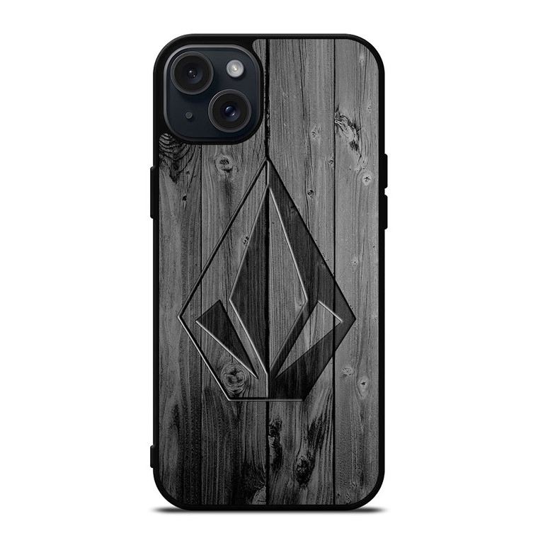 VOLCOM WOOD LOGO iPhone 15 Plus Case Cover