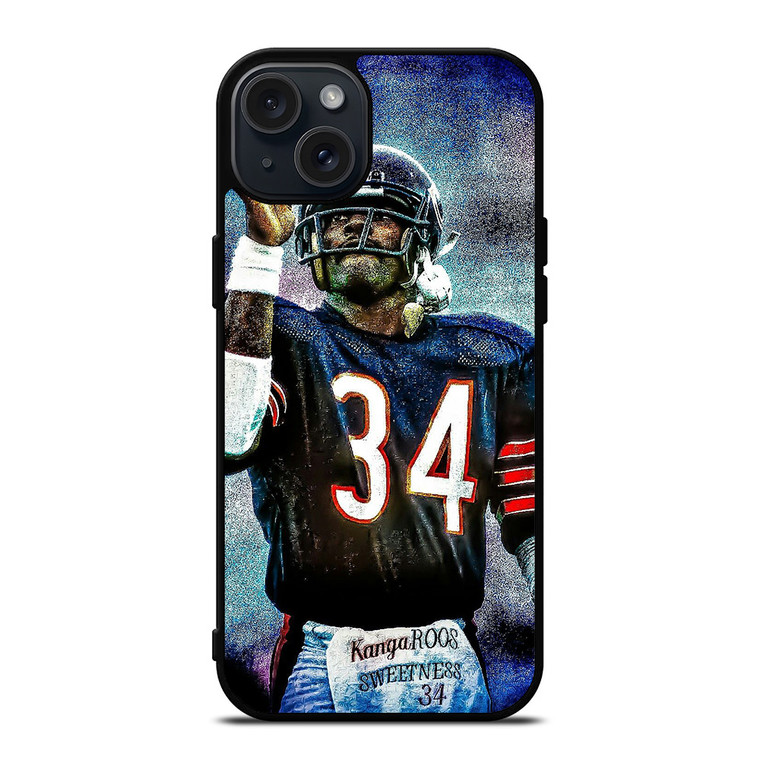 WALTER PAYTON CHICAGO BEARS NFL iPhone 15 Plus Case Cover WALTER PAYTON CHICAGO BEARS NFL iPhone 15 Plus Case Cover