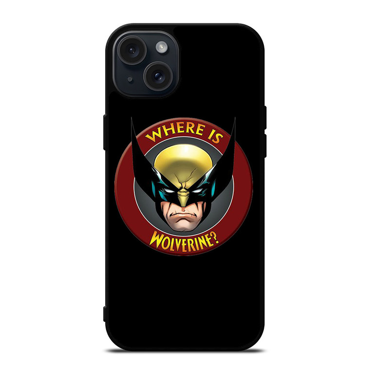 WOLVERINE MARVEL BADGE iPhone 15 Plus Case Cover
